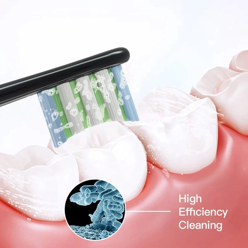 Replacement Heads For Oclean Flow/X/ X PRO/ Z1/ F1/ One/ Air 2 /SE Brush Heads Soft DuPont Sonic Toothbrush Vacuum Bristle