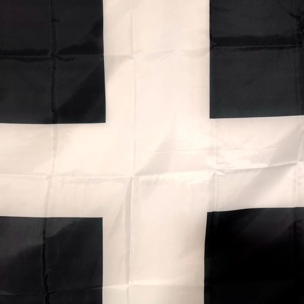 Cornwall Flagge 90x150cm Polyester St Piran Cornish Englisch County Tapisserie Banner Polyester Dekoration hängen – Detail 2