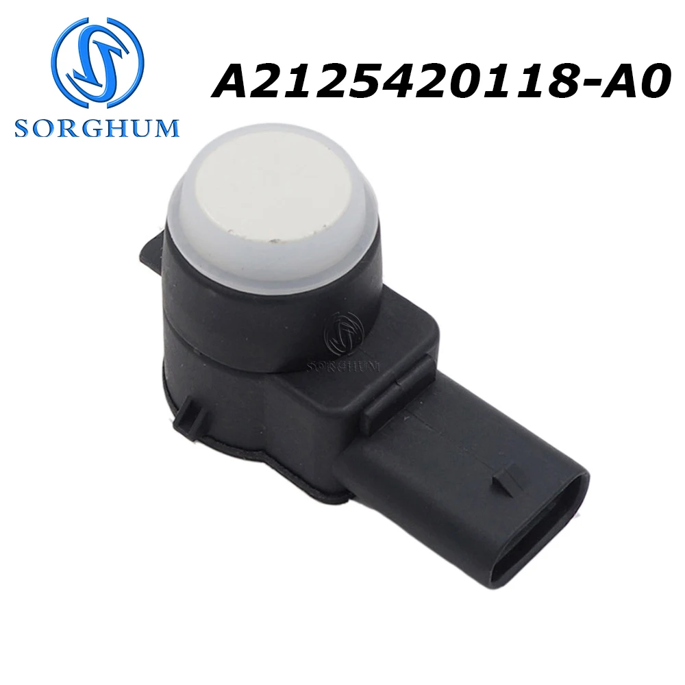 SORGHUM White PDC Parking Sensor A2125420118 For Mercedes-Benz W169 W245 W204 W212 W221 C207 A207 CLS Class C250 C350 E300