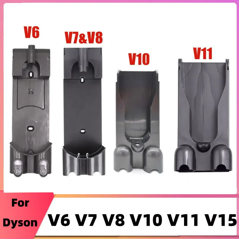 Universal Vacuum Cleaner Docking Station and Storage Rack with Nozzle Bracket and Spare Parts Organizer