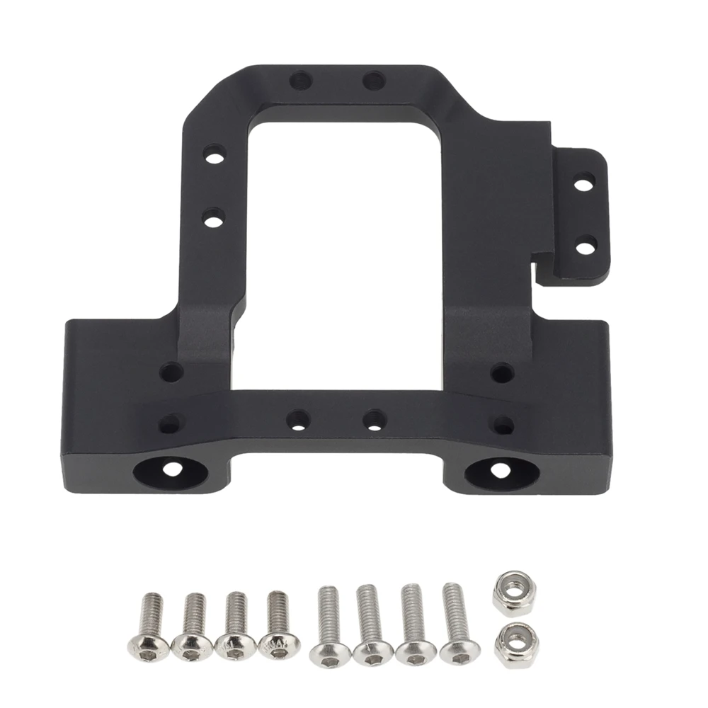 

Metal Front Bumper Mounts Servo Relocation Mount for Redcat GEN8 1/10 RC Crawler Car Upgrade Parts,Black