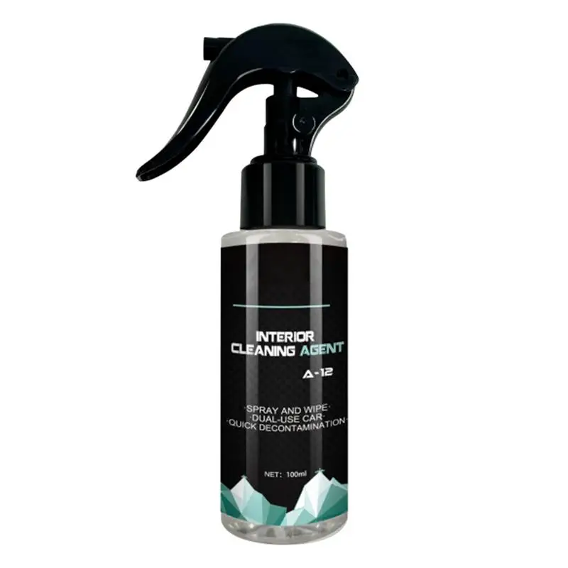 

Car Interior Cleaning Spray Universal Rinse Free Cleaner For Interior Car Vehicles Cleaning Products For Automobile Seats Car