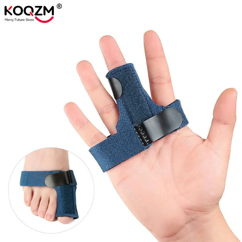 Adjustable Finger Splint Brace Trigger Finger Support Fracture Fix Pain Reli_LS Pain Relief