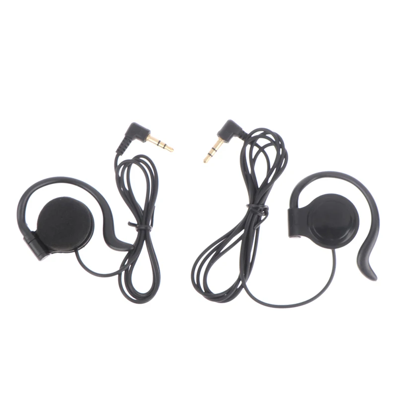 Wired Earphone 3.5mm Single Side Earbud for Wireless Tour Guide