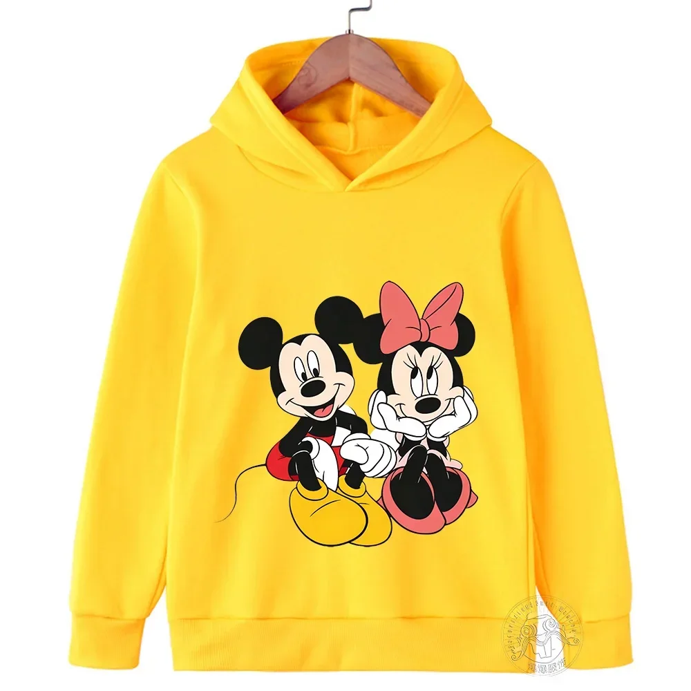 thumbnail image 1 of Sudadera con estampado de dibujos animados de Donald Duck Mickey, sudadera con capucha de moda para uso diario para niños, ropa deportiva para primavera y otoño para niños y niñas, abrigo tipo pulóver, 1 of 4