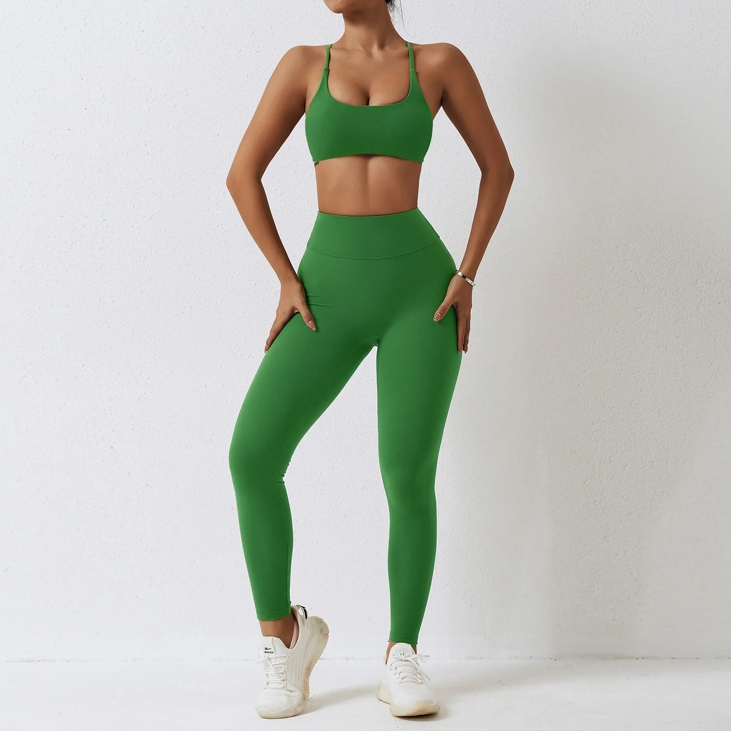 Conjunto de Yoga para mujer, chándal para gimnasio, ropa deportiva