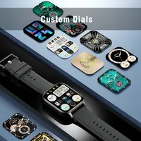 SENBONO 2.04'' AMOLED Screen Smart Watch Men Women Bluetooth Call Fitness Tracker Waterproof Sport Smartwatch Men for IOS Xiaomi 4