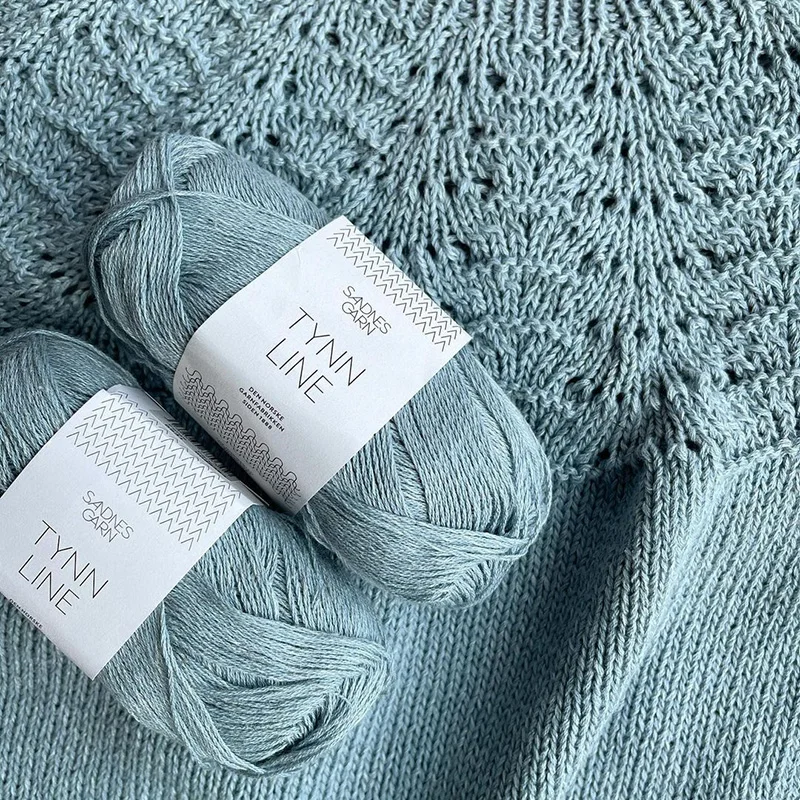 1*50g ball Sandnes Garn Tynn  Line Yarn Handknitting Yarn linen cotton blended yarn 3