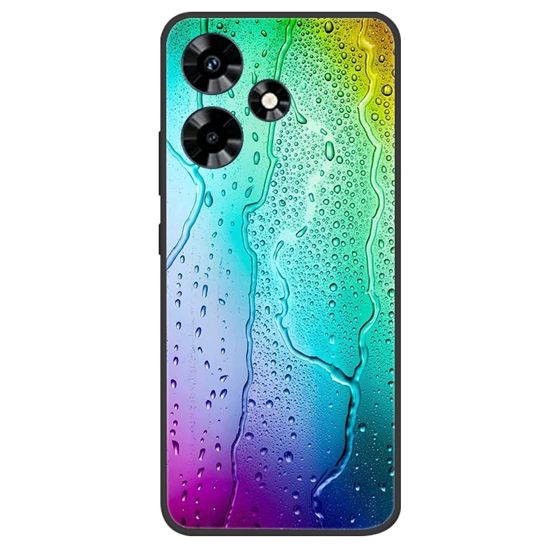 Elegant Black Silicone Butterfly Phone Cover - Soft Protective Bumper Case