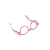 1/3 1/4 Bjd Dolls Glasses 10cm 20cm Cotton Doll Glasses Clear Lens Round Frame Eyewear Eye Glasses Doll Clothes Accessories 3