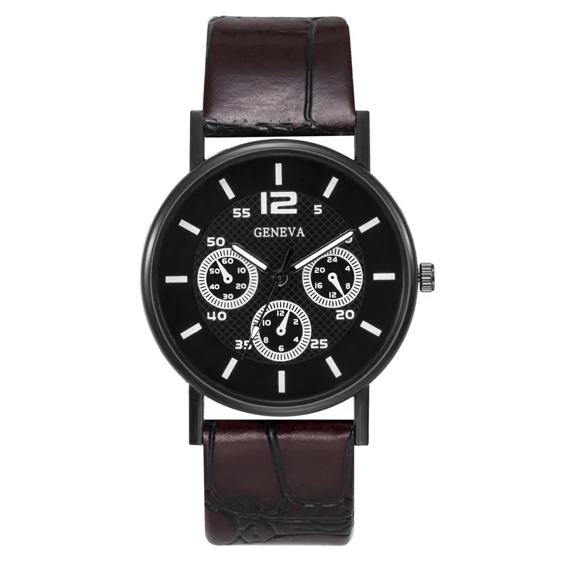 Watches Mens 2022 Three Eye Watches Quartz Men's Watch Blue Glass Belt Watch For Men Relogio Masculino Часы Мужские Наручные