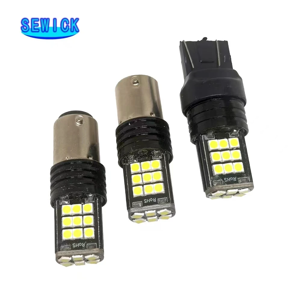 20pcs 12V LED 1157 Bay15d P21w 1156 Ba15s LED ���� 3030 24SMD LED ��ȣ ȸ�� ������ �극��ũ ����Ʈ