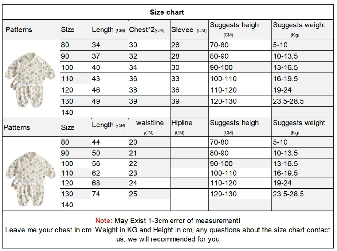Spring Infant Baby Cartoon Clothing Sets Toddler Boys Girls Long Sleeve Sweatshirt + Pants 2pcs Suit Kids Cute Tracksuit Clothes