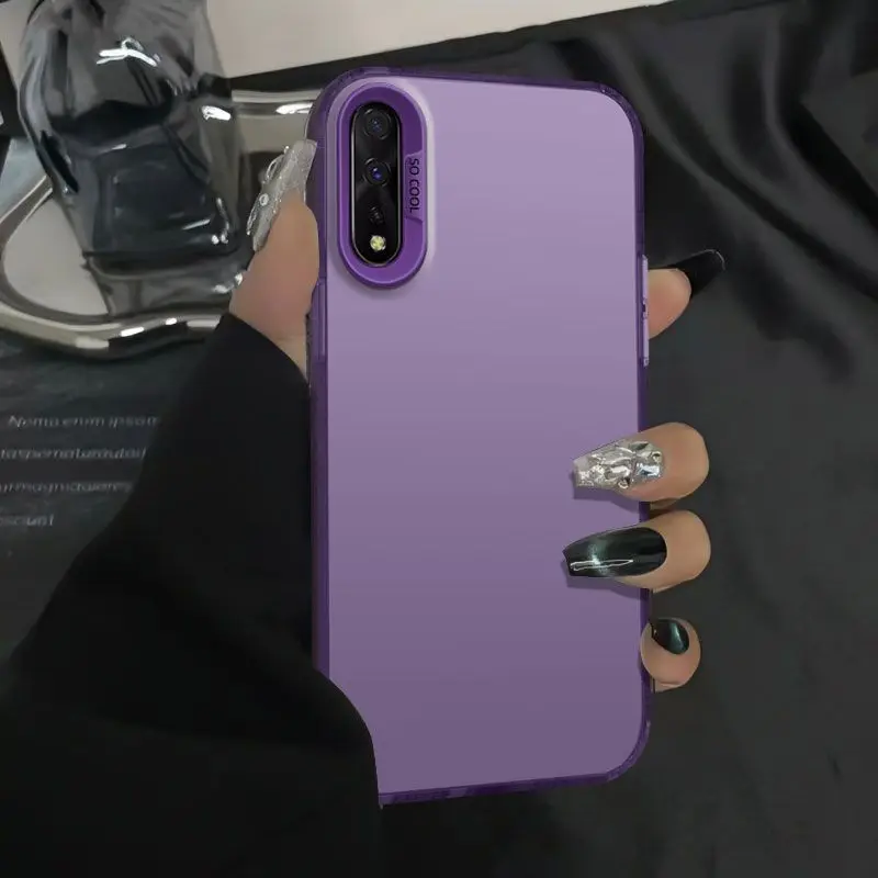 Luxurious Metallic Aurora Skin Matte Phone Case for Samsung Galaxy A Series