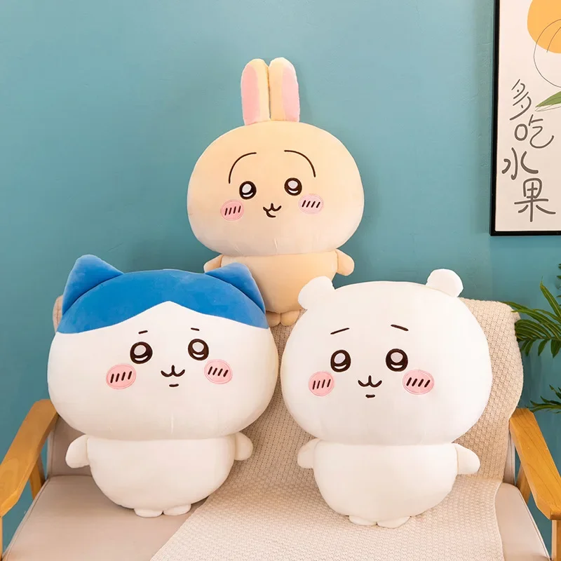 80CM Chiikawa Hachiware Usagi Big Plush Doll - Image 2