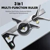 300mm Square Right Angle Ruler Protractor Movable Square Woodworking Angle Ruler Measuring Tools Multi Combination Set 3