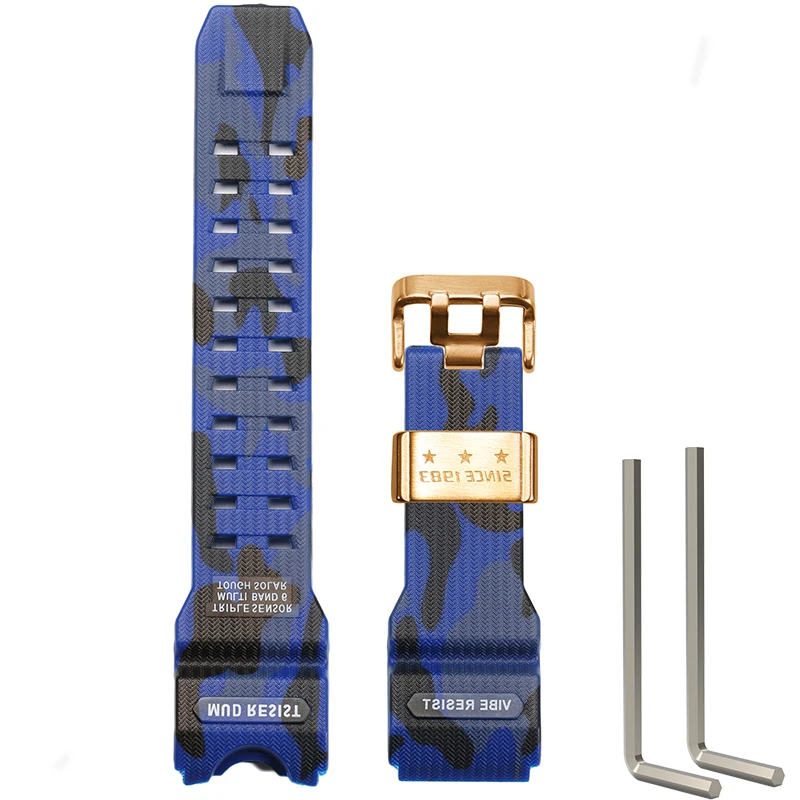 thumbnail image 1 of Accesorios para reloj Casio MUDMASTER GWG1000 Master con correa de acero inoxidable para hombre, 1 of 5