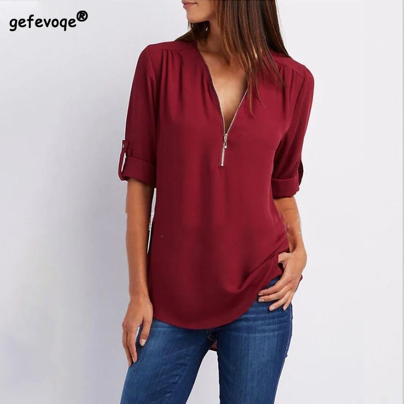 Women Clothing Fashion V Neck Hot Selling Clothes Women Women