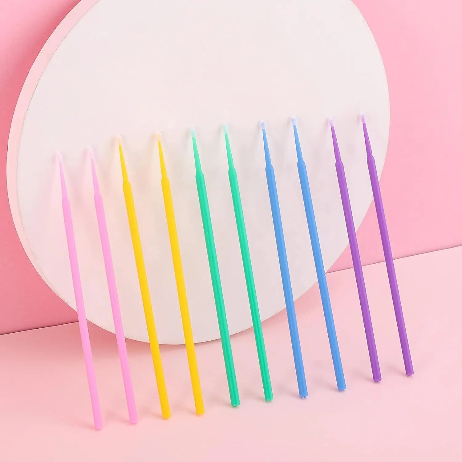 100pcs/pack Dental Disposable Micro Brushes Applicators Micro Brush Dentistry Odontologia Extension Tools Dentist Materials 2
