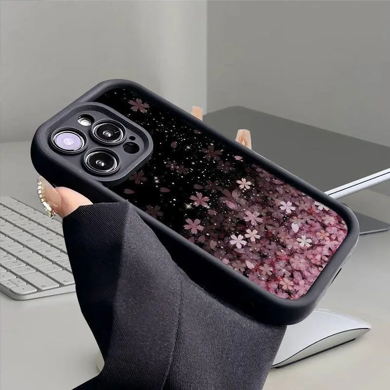 Luxury Full Sky Stars Y2K Soft TPU Phone Case - Elegant Design Back Cover
