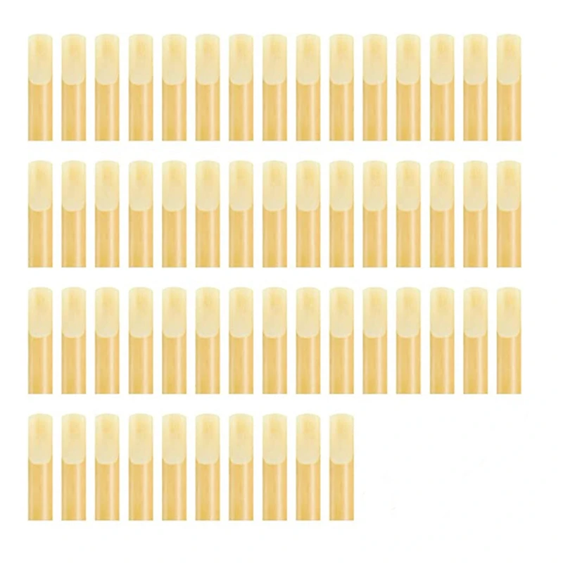 

50 Pcs/Alto Saxophone Reed Saxophone Reed Strength 2.5 Parts And Accessories For Woodwind Instruments