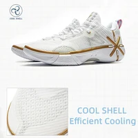 Li-Ning Chaussures de basket-ball pour hommes WADE SHADOW 6V2, chaussures de sport avec coussin BOOM, baskets de sport à support stable ABPV021 4