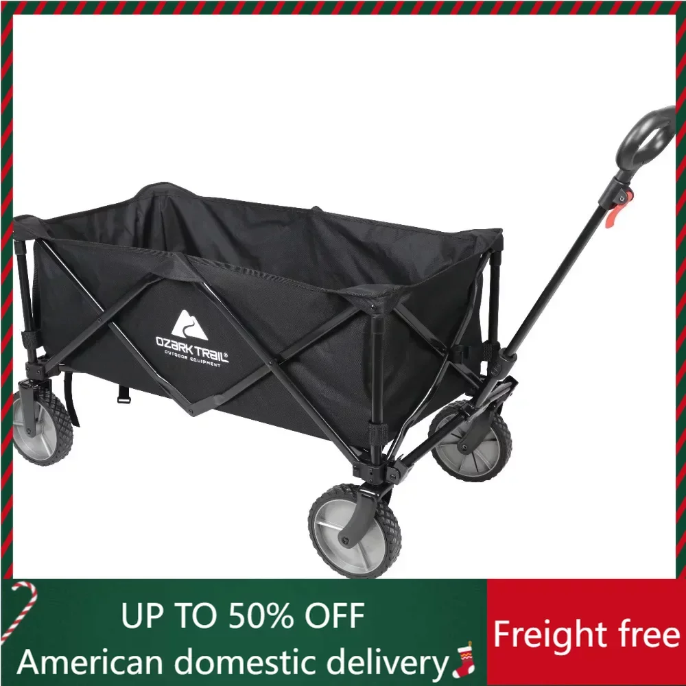 

Black Wagon Camping Multi-Purpose Big Bucket Cart Freight Free Outdoor Supplies Equipment