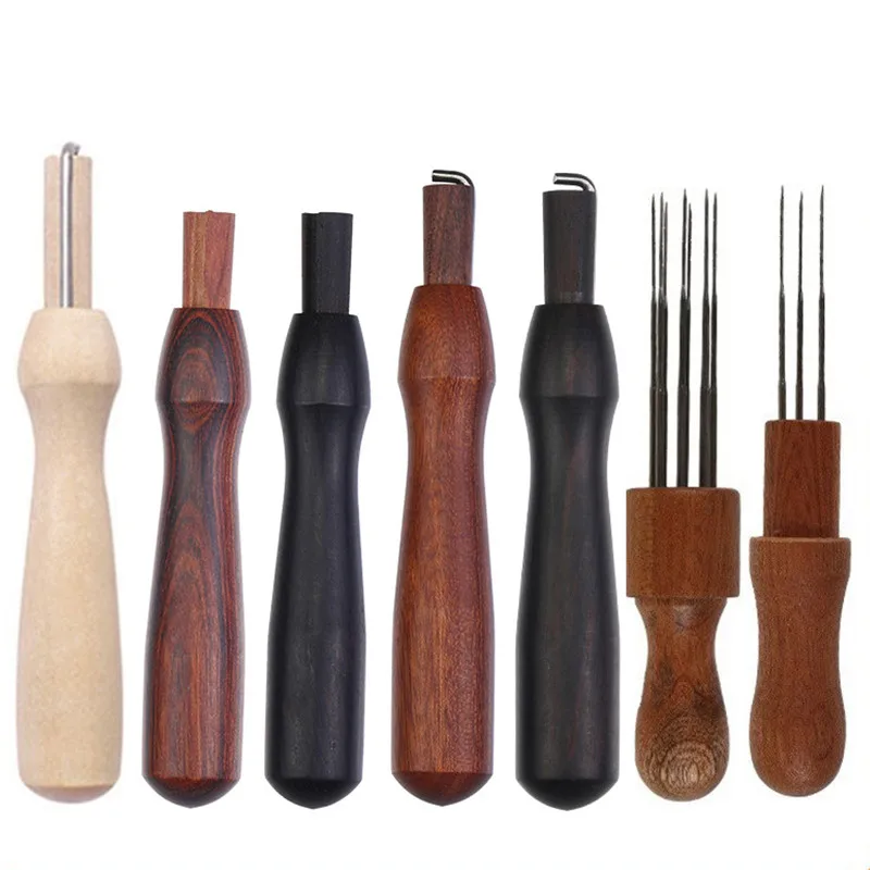 1Pcs Wooden Handle Wool Felting Needles Tools Felting Needle DIY Tools Accessories for Handmade Needles Supplies