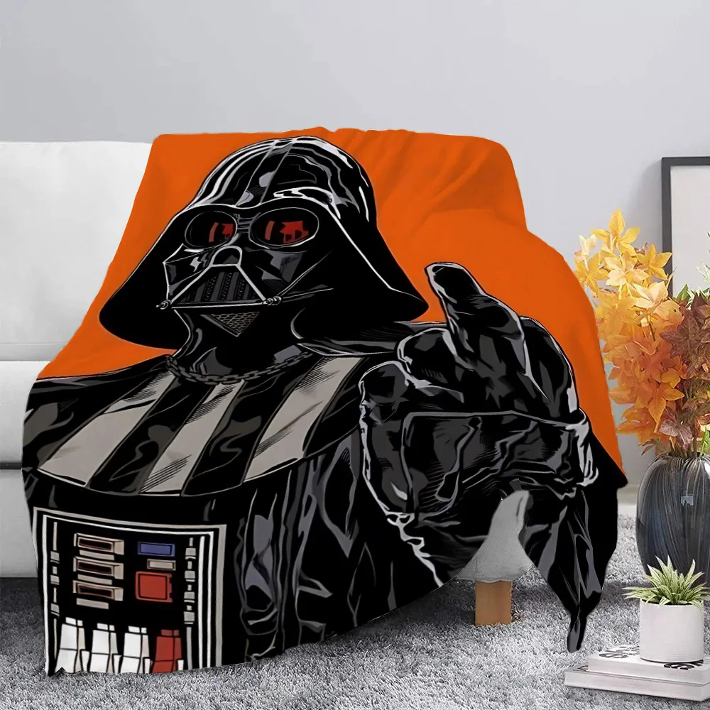 Hot Classic Movies w-w-Wars Printed Picnic Blankets-StarS Warm Blanket Soft and Comfortable Blanket Home Travel Birthday Gift 2