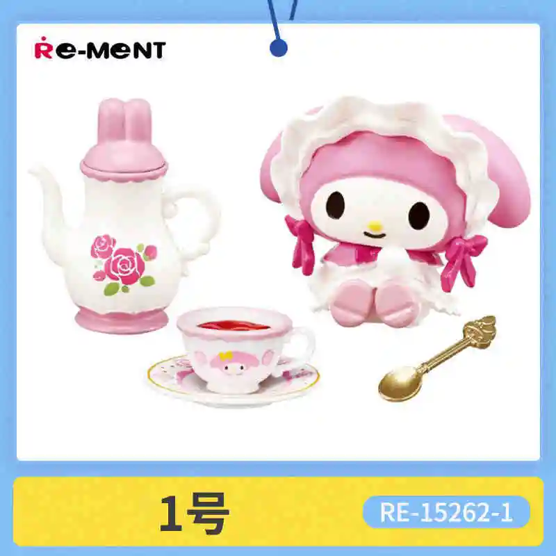 Original Re-Ment Sanrio My Melody And Kuromi'S Sweet Tea Party