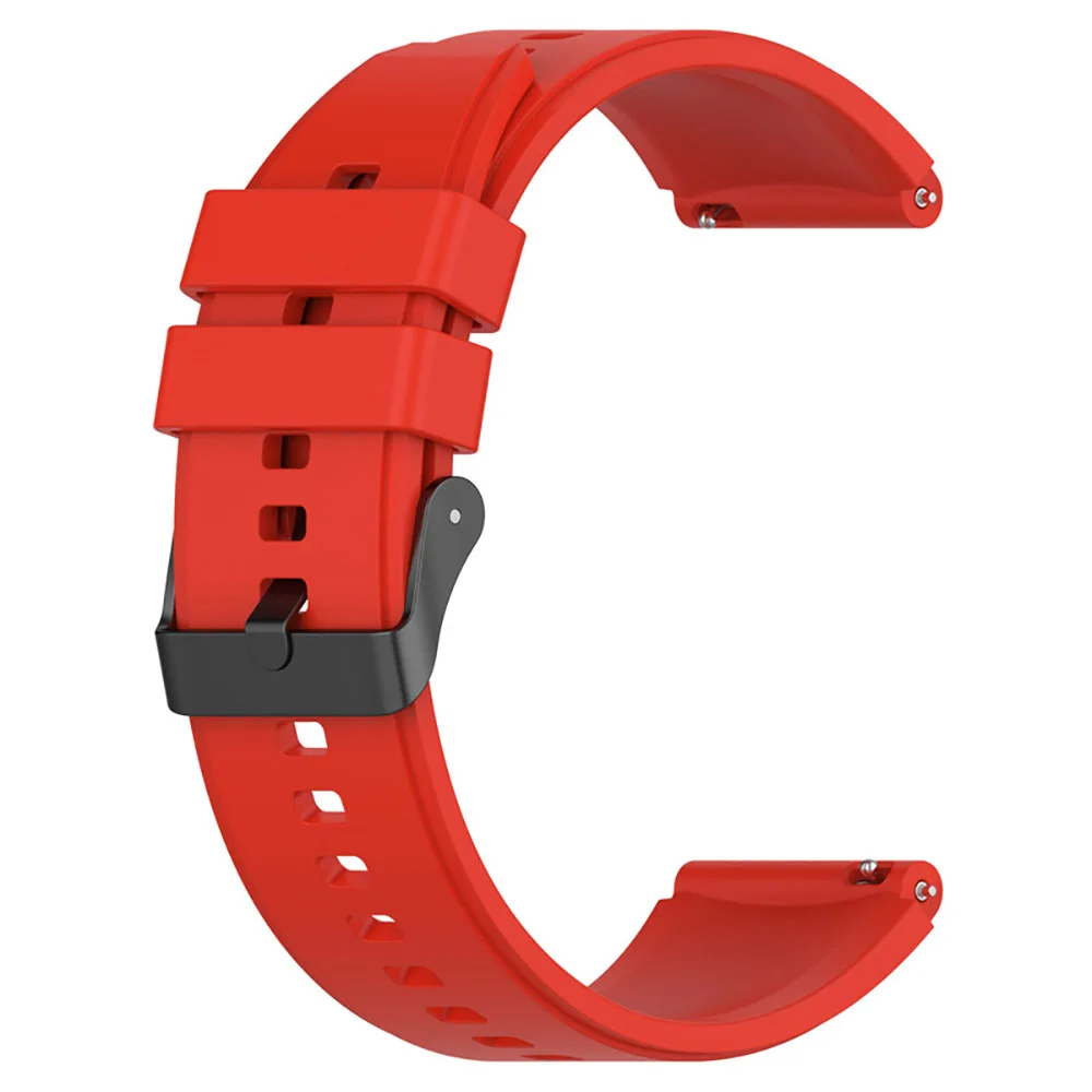 Versatile 22mm Silicone Sports Watch Strap – Premium Quality Replacement Band