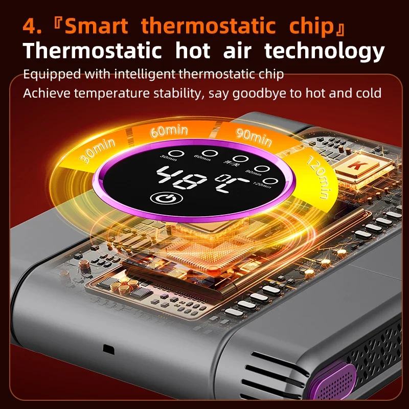 Quick Drying Deodorizing Sterilizing Shoe Dryer Ultra-thin Intelligent Shoe Dryer Timer Adjustable Dryer Shoe Warmer Heater