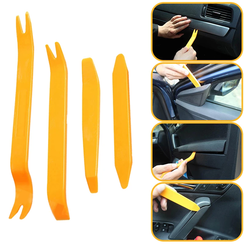 Kit Di Strumenti Di Smontaggio Per Auto Portatile Auto Car Radio Panel Clip Per Porta Pannello Trim Dash Audio Removal Installer Pry Kit Strumento Di 
