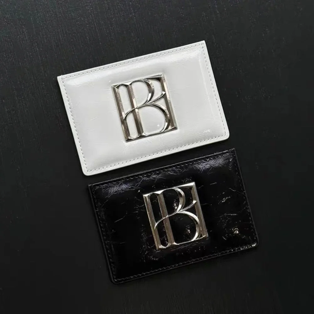 Lux Genuine Leather Korea Bohemian Seoul Wallet Card Wallet Women Men Luxury Card Holder Accessory leather wallet