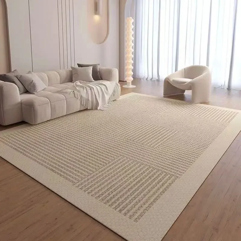 Nordic Simple Geometric Large Carpets Living Room Coffee Table Sofa Bedroom Blanket Bedside