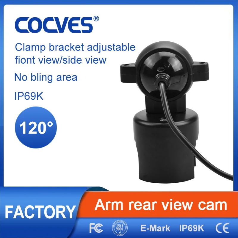 

COCVES Heavy Duty HD Reversing truck Camera with Night Vision Universal Mount Backup Cameras For Trucks RVs,Trailers,Vans