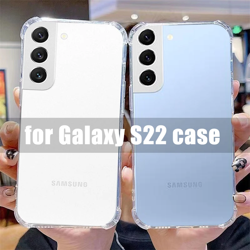 Per Samsung Galaxy S22 Ultra Custodia Per Telefono 5G Custodia Antiurto Per Samsung Galaxy S 22 S22 Ultra Pro Plus Fe Custodia Trasparente