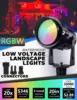 24 Pack , 12W LED Color Changing Landscape Lighting with Remote Control and Wire Connectors 4