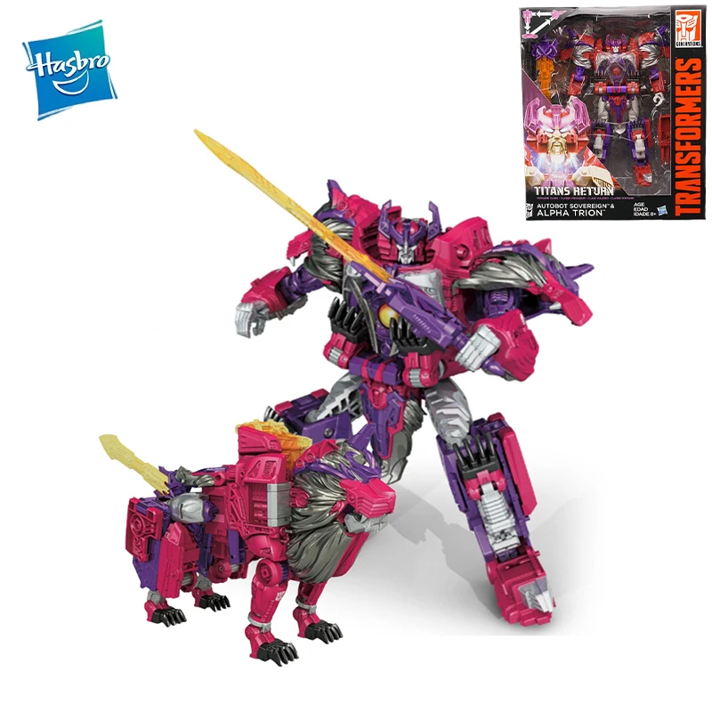 In Magazzino Original Strappo Transformers Idw Titans Return Voyager Alpha Trion Anime Figure Action Figures Model Toys