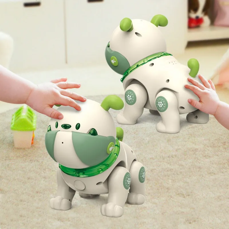 Rc Robot Electronic Dog AI Intelligent Robot Dog Stunt Music Dancing Recording Children Remote Control Toy Dog Pet Baby Toy 2