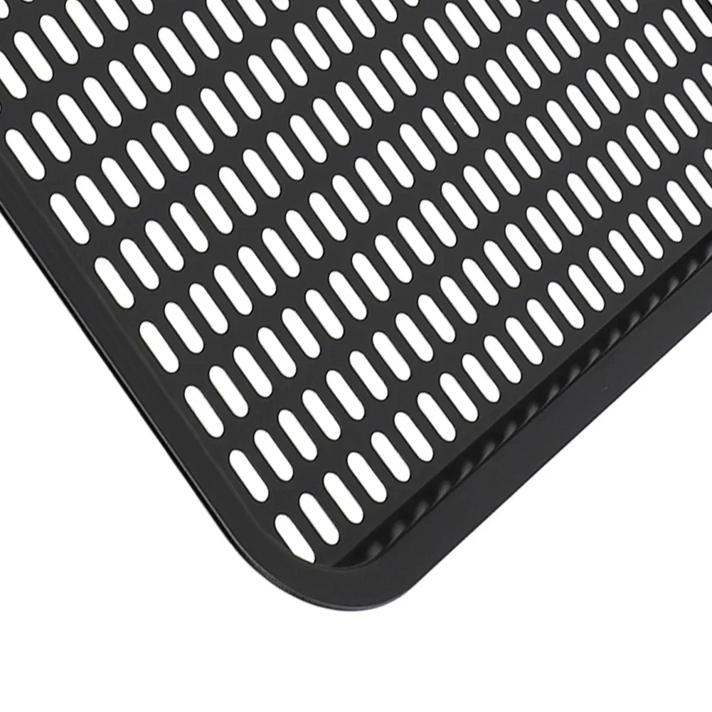 Cooking Tray With Holes Cooking Dishes Holder Rack Carbon Steel Air Fryer Holder Baking Tool Removable Rack Tray