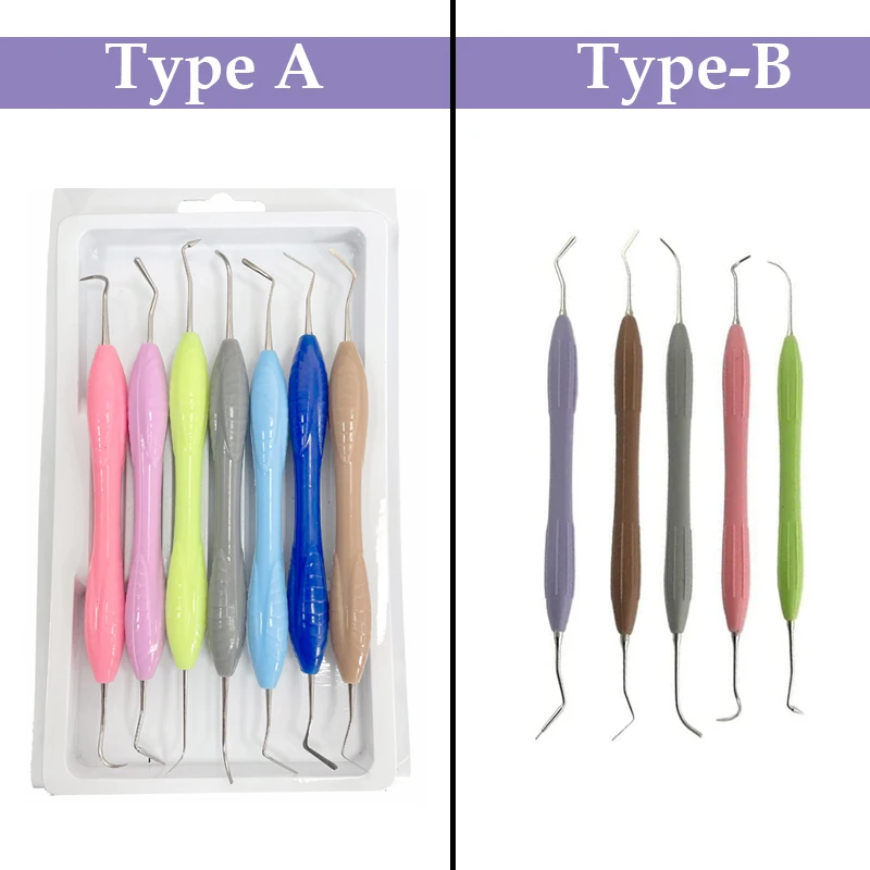 

Dental Composite Resin Filling Spatulas Aesthetic Restoration Set Autoclavable Disinfection Dental Instrument