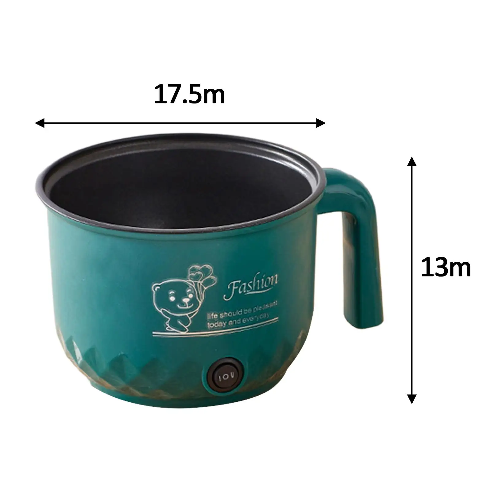 Stainless Steel Noodles Cooker Nonstick Mini Soup Steamer for Eggs Ramen Fry