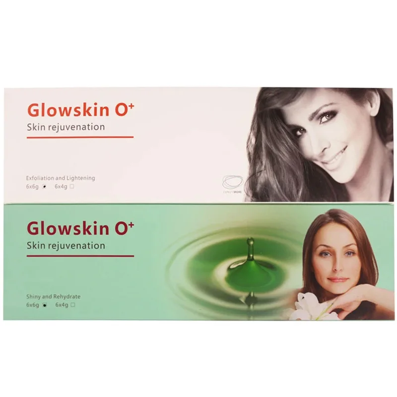 

Oxygen Facial Machine Oxygen Bubble Handle Accessory Special Gel Skin Hydrate Lightening Skin Rejuvenation Gel One Box 6 Kits