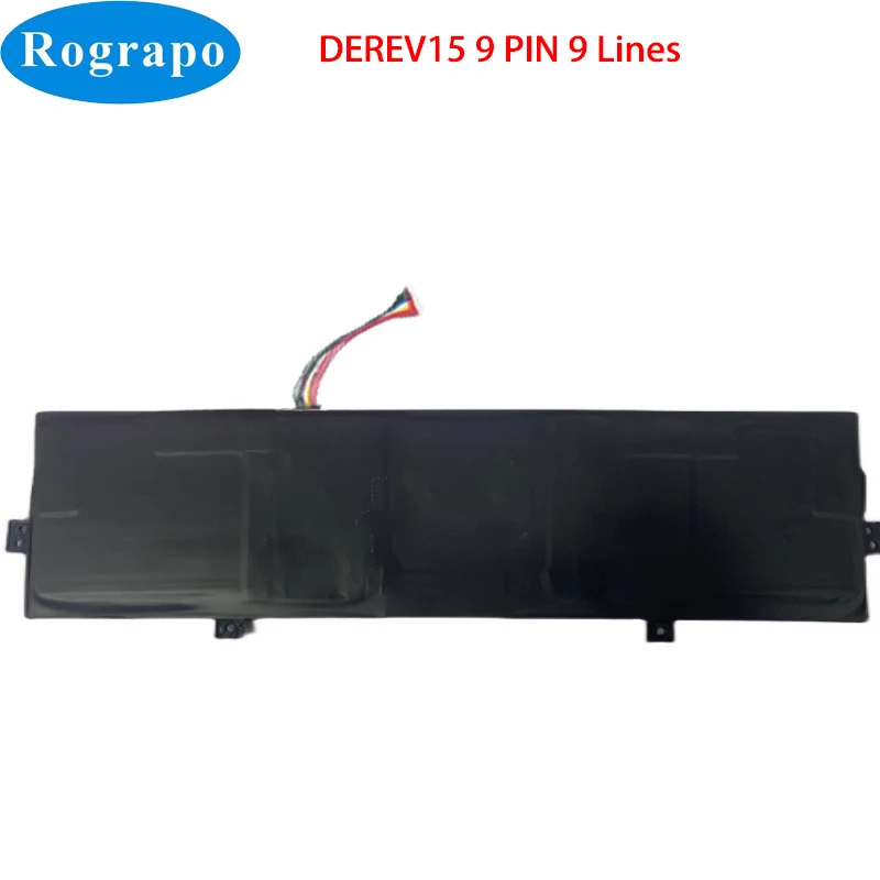 Notebook Derev15 Bateria do Portátil para Dere V15 Pinos Linhas Plug Novo 11.4v 4000mah