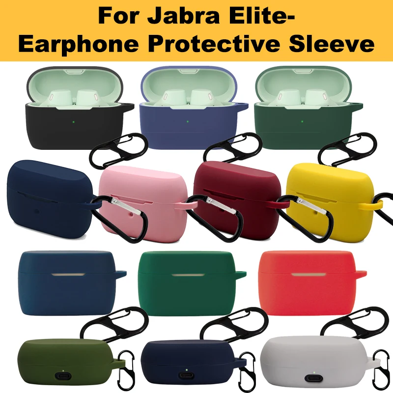 

ДЛЯ Jabra Elite 4 Active моющаяся Обложка Женская-вес Женская ударопрочная оболочка с защитой от царапин водонепроницаемый чехол