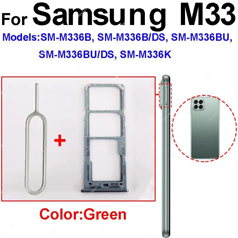 Universal Sim Card Tray Holder and Card Slot Reader Adapter Replacement Repair Part