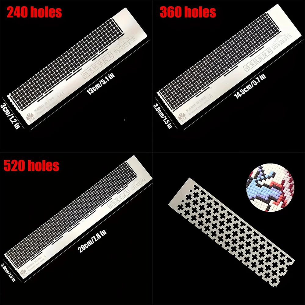 1pc Diamond Painting Cross Stitch Tools Ruler DIY Cross Stitch Point ...