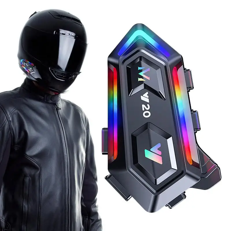 

Motorcycle Hat Headphones Call Control Wireless Headphone For Motorcycle Riders Fast Charging Noise Cancellation Hands Free