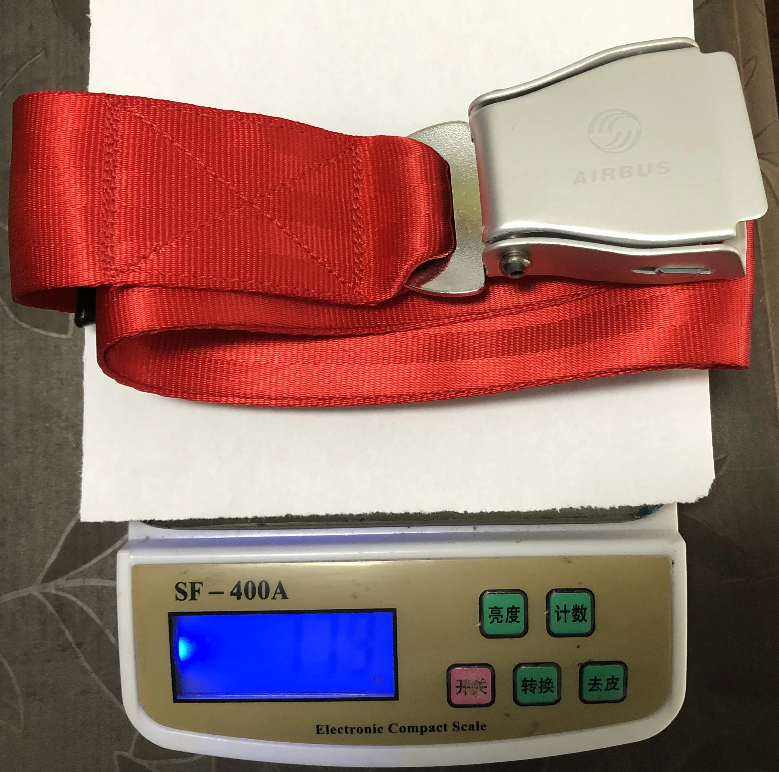 Fashion belts with airline seatbelt has in buckle Adjustable length maximum 115cm LIME COLOR